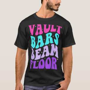 Sprung Balken Schwebebalken Boden Turnen Turner Ge T-Shirt