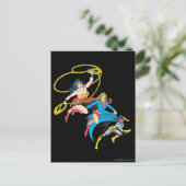 Sprung der Superhelden Postkarte (Stehend Vorderseite)