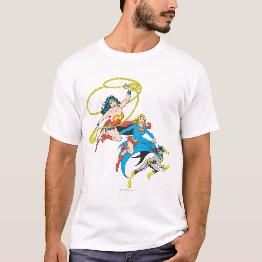 Sprung der Superhelden T-Shirt (Vorderseite)