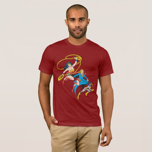 Sprung der Superhelden T-Shirt (Vorne ganz)