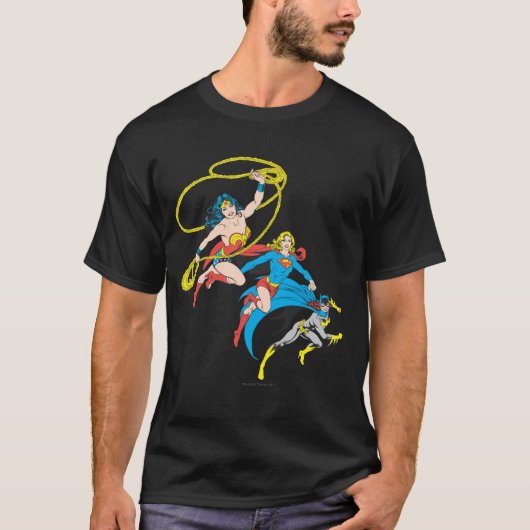 Sprung der Superhelden T-Shirt (Vorderseite)
