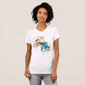 Sprung der Superhelden T-Shirt (Vorne ganz)