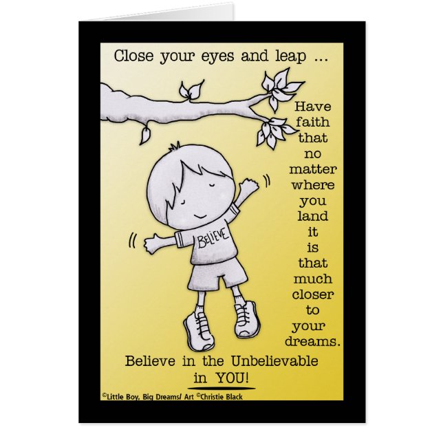 Sprung des Glaubens (Vorne)