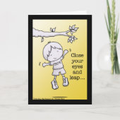 Sprung des Glaubens Karte (Vorderseite)