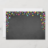 Sprung Einladung Bounce House Bounce Geburtstag (Rückseite)