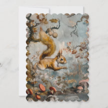 Sprung - flache Einladung Größe: 12,7 cm x 17,8 cm