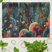 Sprung Geschirrtuch (Gefaltet)