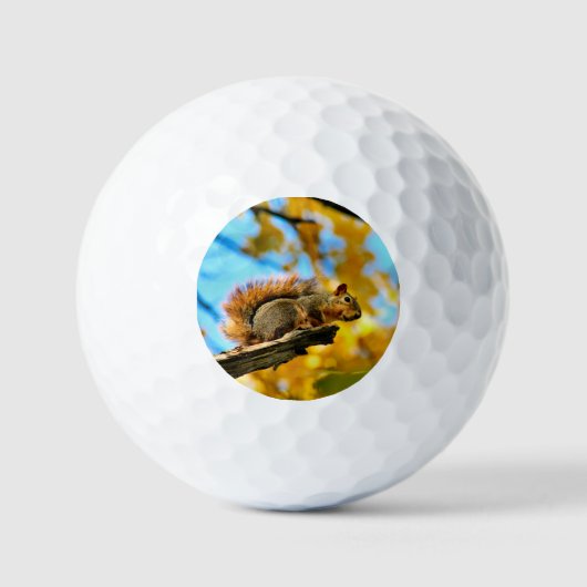 Sprung Golfball (Vorderseite)