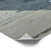 Sprung hoch poster (Ecke)