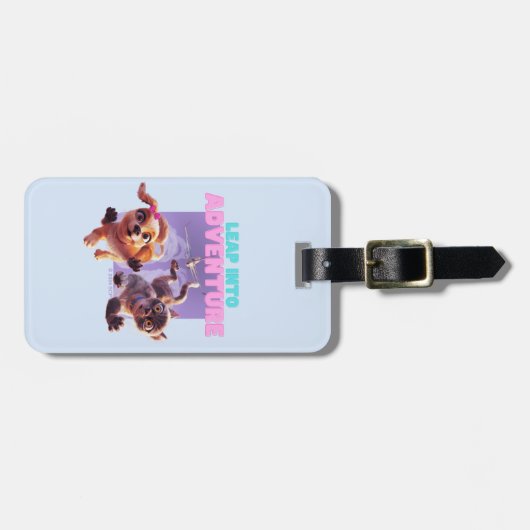 Sprung in das Abenteuer Gepäckanhänger (Vorderseite horizontal)