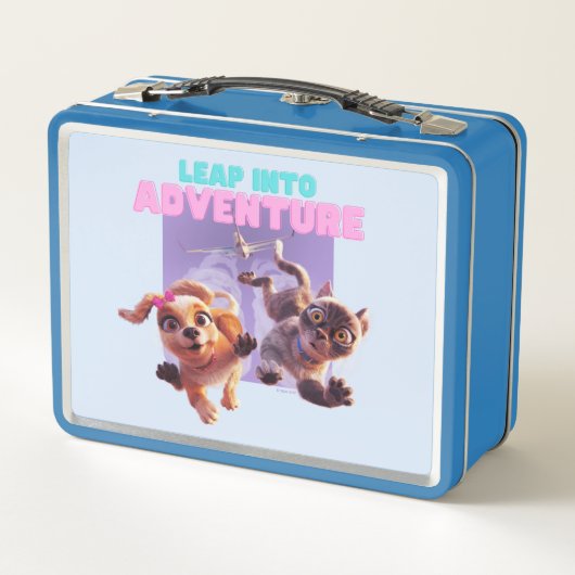 Sprung in das Abenteuer Metall Brotdose (Rückseite)