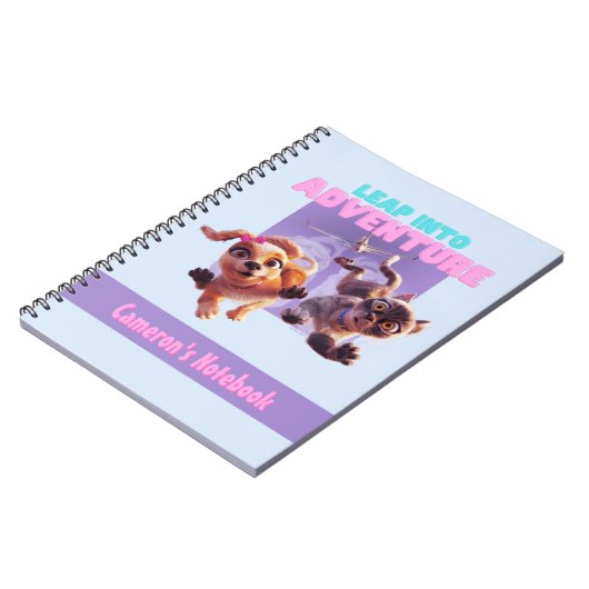 Sprung in das Abenteuer Notizblock (Linke Seite)