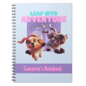Sprung in das Abenteuer Notizblock (Vorderseite)