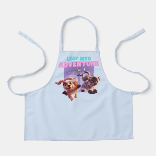 Sprung in das Abenteuer Schürze (Vorderseite)