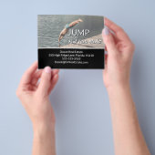 Sprung in den echten Anwesen Marketing Postcard Fl Flyer (Gruppe)