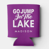 Sprung in den See Dosenkühler (Rückseite)