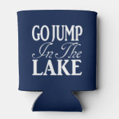 Sprung in den See Dosenkühler (Rückseite)