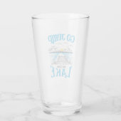 Sprung in den See Glas (Rückseite)