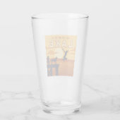 Sprung in den See Glas (Rückseite)