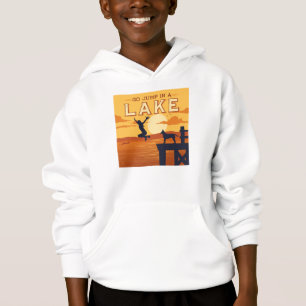 Sprung in den See Hoodie