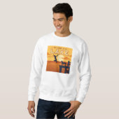 Sprung in den See Sweatshirt (Vorne ganz)