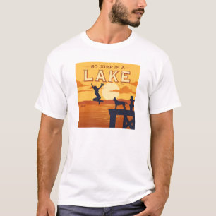 Sprung in den See T-Shirt