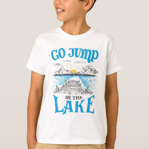 Sprung in den See T-Shirt