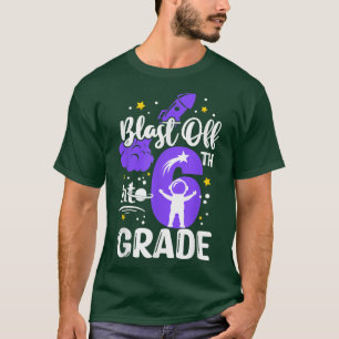 Sprung in die 6. Klasse Boys - Ihr Weltraum T-Shirt