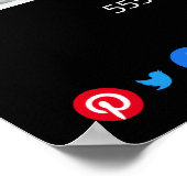 Sprung in die echte Anwesen-Marketing-Postkarte Poster (Ecke)