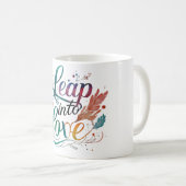 Sprung in die Liebe Kaffeetasse (VorderseiteRechts)