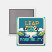 Sprung in die Möglichkeit Magnet (Vorderseite/Rückseite)