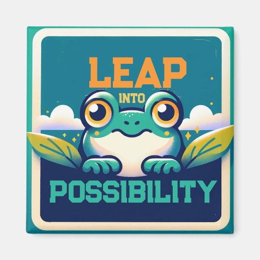 Sprung in die Möglichkeit Magnet (Vorne)