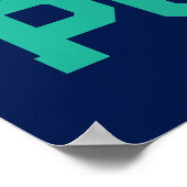 Sprung in die Möglichkeit Poster (Ecke)