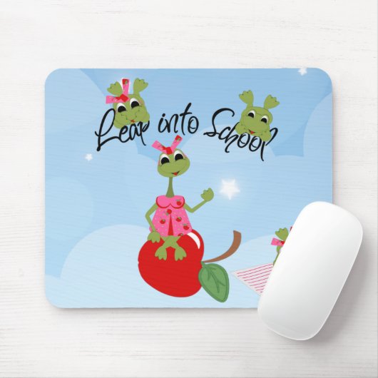 Sprung in die Schule Mouse Pad Mousepad (Mit Mouse)
