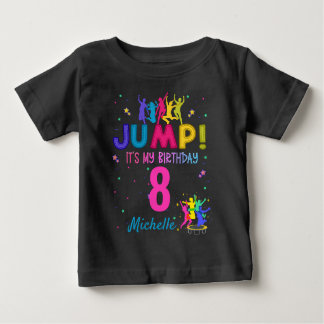 Sprung Party Es ist mein Geburtstag Trampolin Boun Baby T-shirt