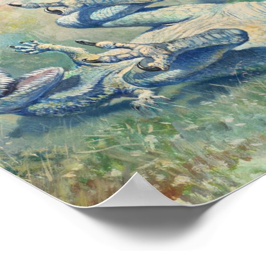 Sprung Poster (Ecke)