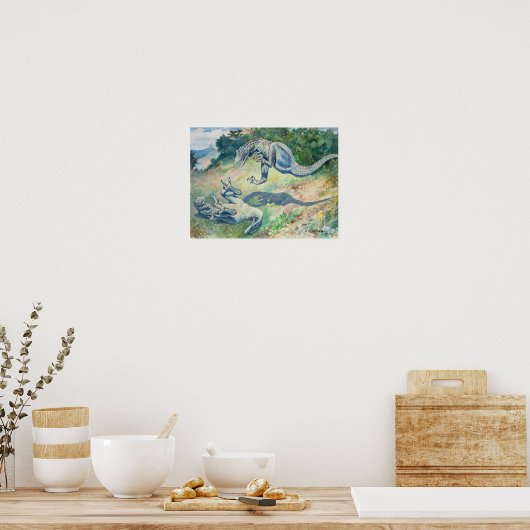 Sprung Poster (Küche)