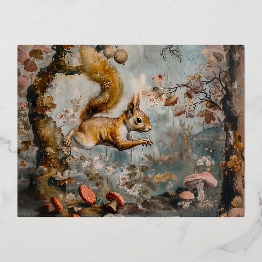 Sprung - Postkarten aufzeichnen (Vorderseite)