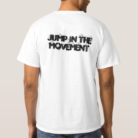 Sprung T-Shirt (Rückseite)
