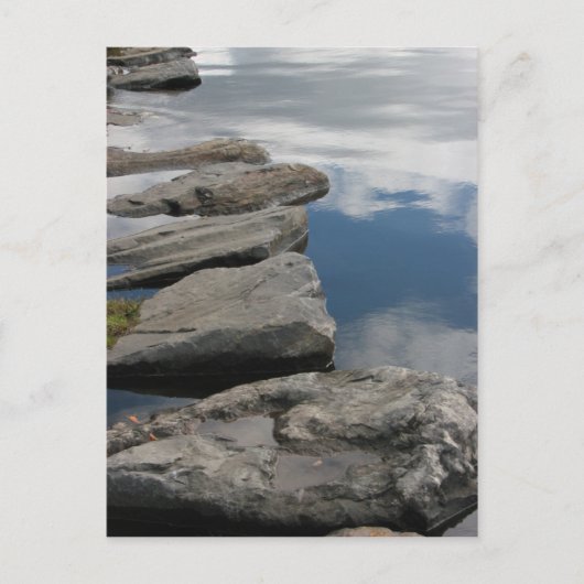 Sprungbretpostkarte Postkarte (Vorderseite)