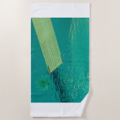 Sprungbrett auf Strandtücher (Vorderseite)