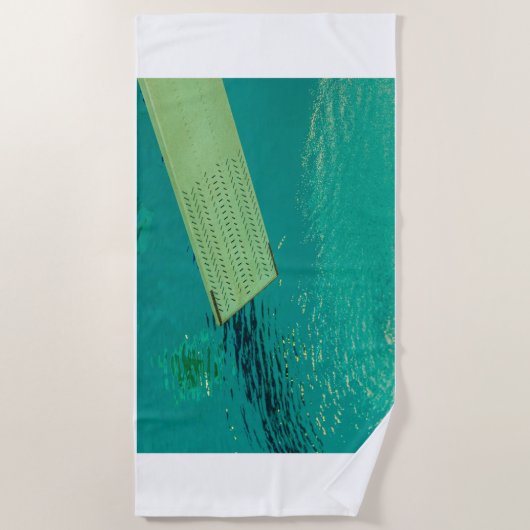 Sprungbrett auf Strandtücher (Vorderseite)