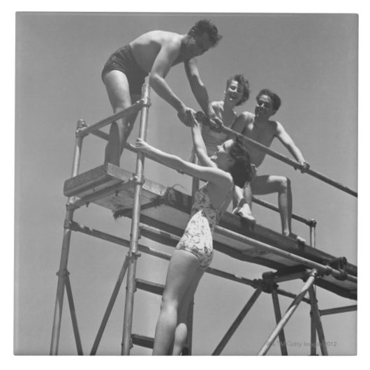 Sprungbrett Fliese (Vorderseite)