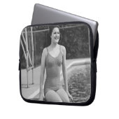 Sprungbrett Laptopschutzhülle (Vorderseite Links)