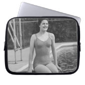 Sprungbrett Laptopschutzhülle (Vorderseite)