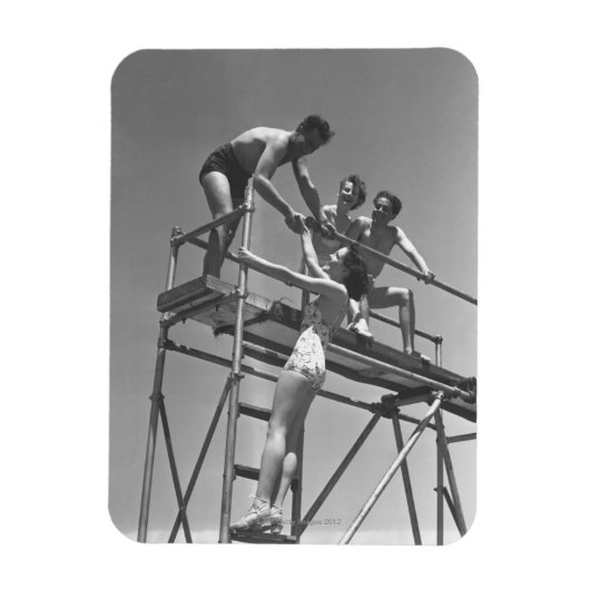 Sprungbrett Magnet (Vertikal)
