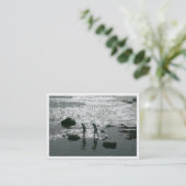 Sprungbrett, MiniFoto Visitenkarte (Stehend Vorderseite)