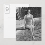 Sprungbrett Postkarte (Vorne/Hinten)