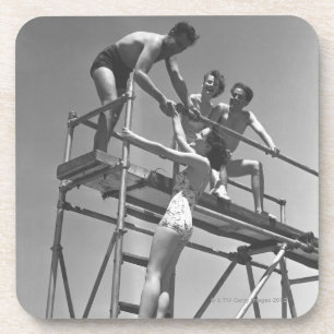 Sprungbrett Untersetzer