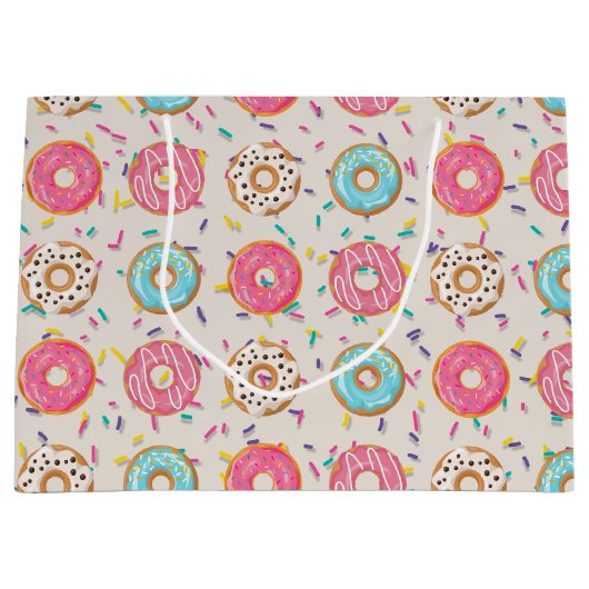 Sprünge Große Geschenktüte (Vorderseite)